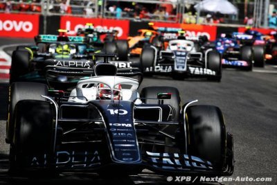 AlphaTauri&nbsp;: La 5e place de Gasly à Bakou ’booste le moral’ de toute l’équipe