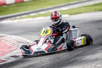 Leclerc a repris le volant avec un de ses propres karting