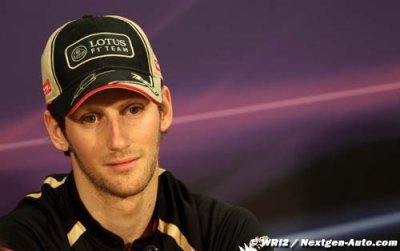 Grosjean hopes to keep Lotus seat in 2013