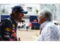 Ecclestone espère la fin de la domination de Red Bull