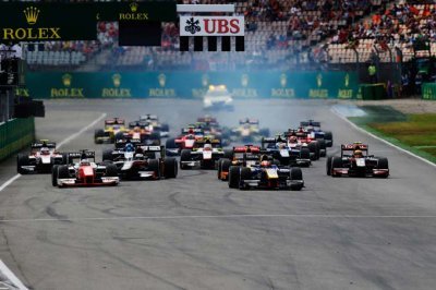 Hockenheim, Course 2&nbsp;: Lynn mène de bout en bout