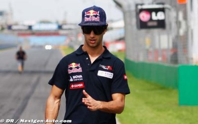 Ricciardo a de bonnes nouvelles de sa Toro Rosso STR8