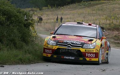 SS8: Petter makes a dash for second