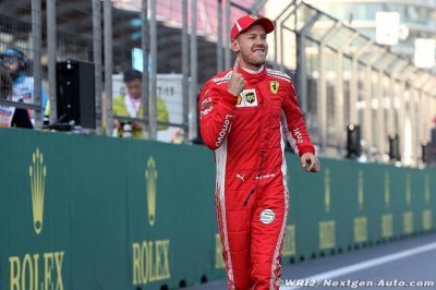 Vettel&nbsp;: ’Péter les plombs’ ne nous est plus permis