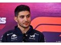 Alpine F1 : Ocon espère que les évolutions 'fonctionneront' à Mexico