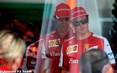 Raikkonen est plus rapide que Bottas