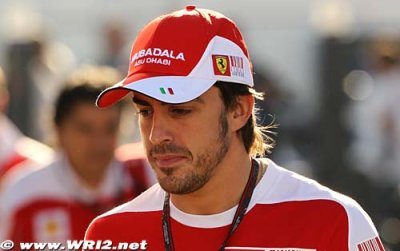 Alonso not worried about Vettel/Ferrari rumours