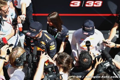 Ricciardo&nbsp;: Je ne peux pas toujours devancer Verstappen