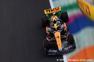 McLaren F1&nbsp;: L’évolution de Bakou ’ne sera pas suffisante’