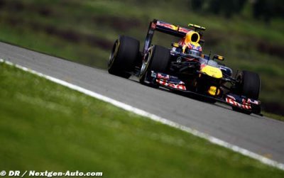 Webber prend le commandement à Barcelone
