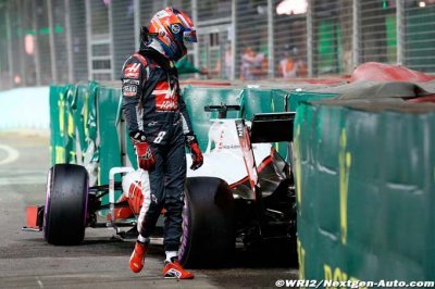 Grosjean&nbsp;: Une confiance nulle et une pénalité de 5 places