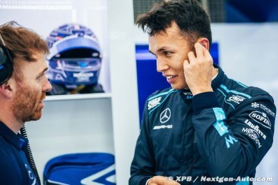 Albon est optimiste&nbsp;: Les écarts seront moindres cette année