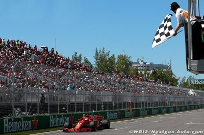 Vettel takes 50th career win in Canada