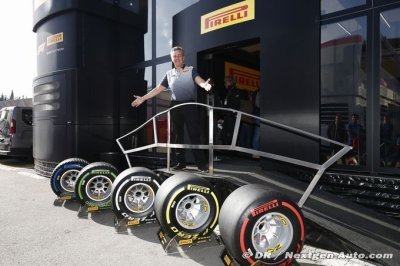 Pirelli chiffre à 6 ou 7 dixièmes l’écart entre chaque composé