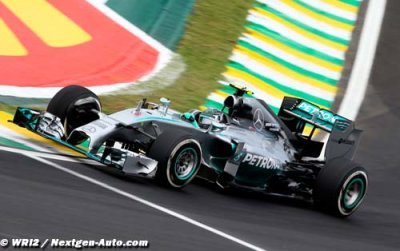 Rosberg bat Hamilton pour la pole au Brésil