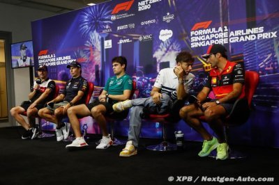 Le ’sauna’ de Singapour est ’épuisant’ pour les pilotes de F1