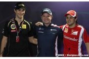 Massa pousse (fortement) Barrichello vers la sortie