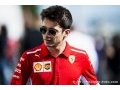Leclerc reconnaît que Ferrari n'est pas au niveau de Mercedes