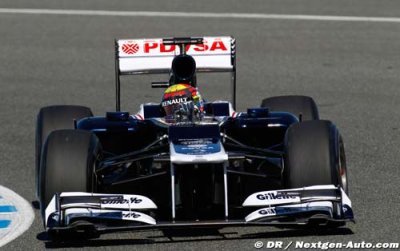 Williams ralentie par les vérifications d’usage