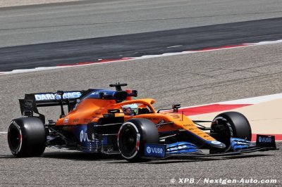 Essais F1 à Sakhir, Jour 1&nbsp;: Ricciardo en tête, Mercedes à l’arrêt
