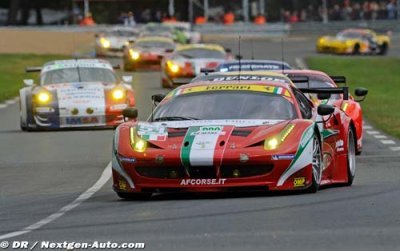 Ferrari wins top GT class at Le Mans