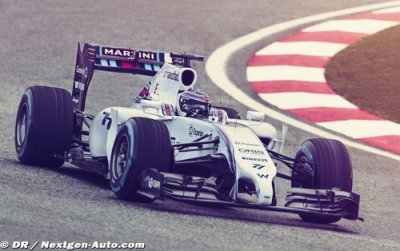 Bottas est fan du nouveau look de sa Williams