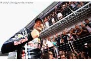 Mark Webber a mis de l'eau dans son vin