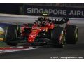 Sainz takes Singapore pole for Ferrari as Red Bulls fail to make Q3