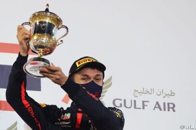 Albon se dit à ’95&nbsp;% satisfait’ après un podium chanceux