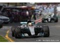 Melbourne, L2 : Hamilton devance Vettel et Bottas