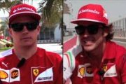 Video - Interview with Alonso & Raikkonen : Fire & Ice!