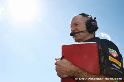 Newey not lifting F1 workload beyond 50pc