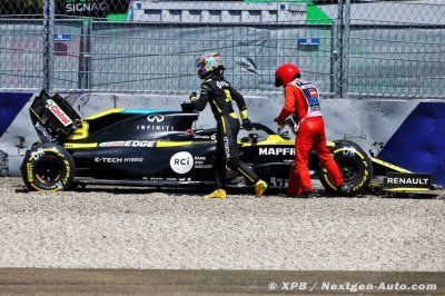 Styria, FP2: Verstappen tops FP2 as Ricciardo crashes out