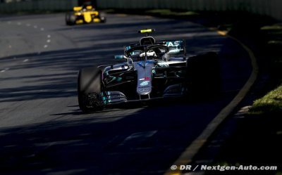 Bakou, EL1&nbsp;: Bottas meilleur temps, Verstappen dans le mur