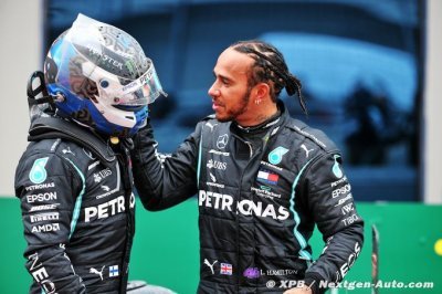 Hamilton explique la bonne entente avec Bottas chez Mercedes F1