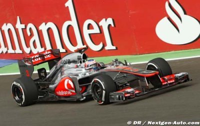 Button n’est jamais monté sur le podium de Silverstone