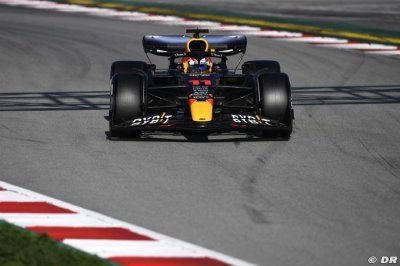 Avec une heure d’essais, Perez a eu du mal à trouver le rythme sur un tour