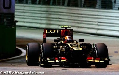 Grosjean ravi d’être troisième