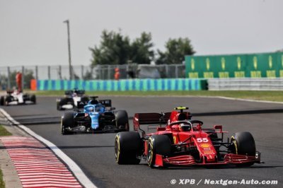 Sainz ne pense pas être aussi constant qu’en 2019 et 2020