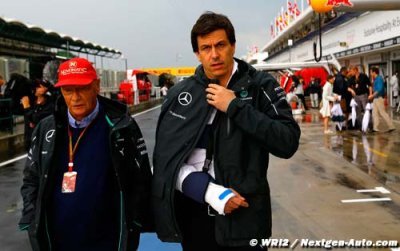 Toto Wolff de retour à l’hôpital