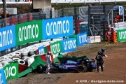 Albon : Un accident 'difficile à accepter' au premier tour