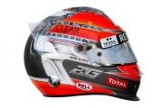 Nouveau casque pour Romain Grosjean