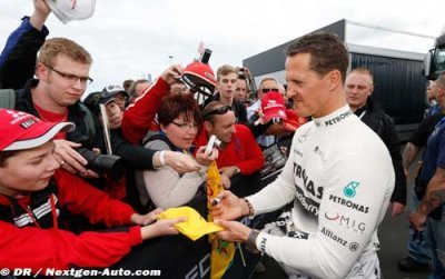 Manager reveals ’good news’ about injured Schumacher