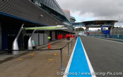 Le programme provisoire des essais de Jerez