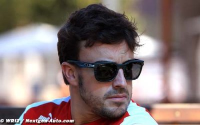 Alonso: I have arrived here with a competitive car
