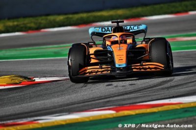 Ricciardo adresse ’un grand merci’ à McLaren après ses premiers tests