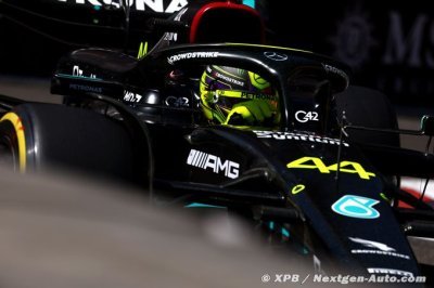 Mercedes F1&nbsp;: Hamilton a ’tout donné’ pour se qualifier cinquième