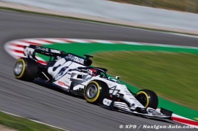 Kvyat est positif après les débuts d’AlphaTauri
