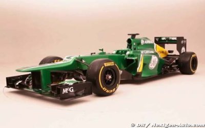 Caterham F1 Team unveils the CT03 (+ video)