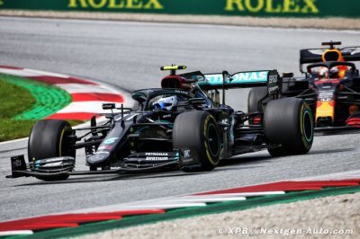 Red Bull et Honda sont ’dépassés’ par la puissance du moteur Mercedes